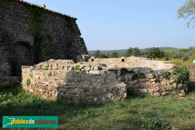 Santa Cristina d'Aro - Restes preromàniques de Santa Maria de Bell-lloc