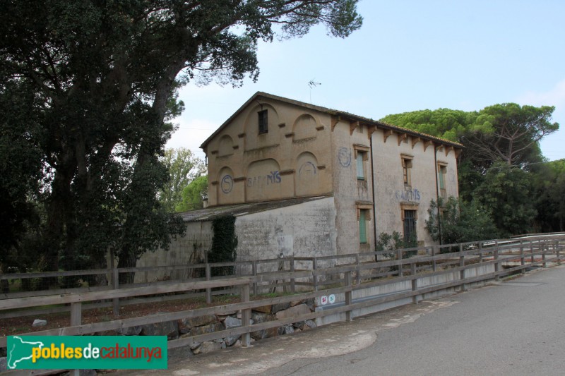 Santa Cristina d'Aro - Magatzem del manantial de Salenys (Bell-lloc)