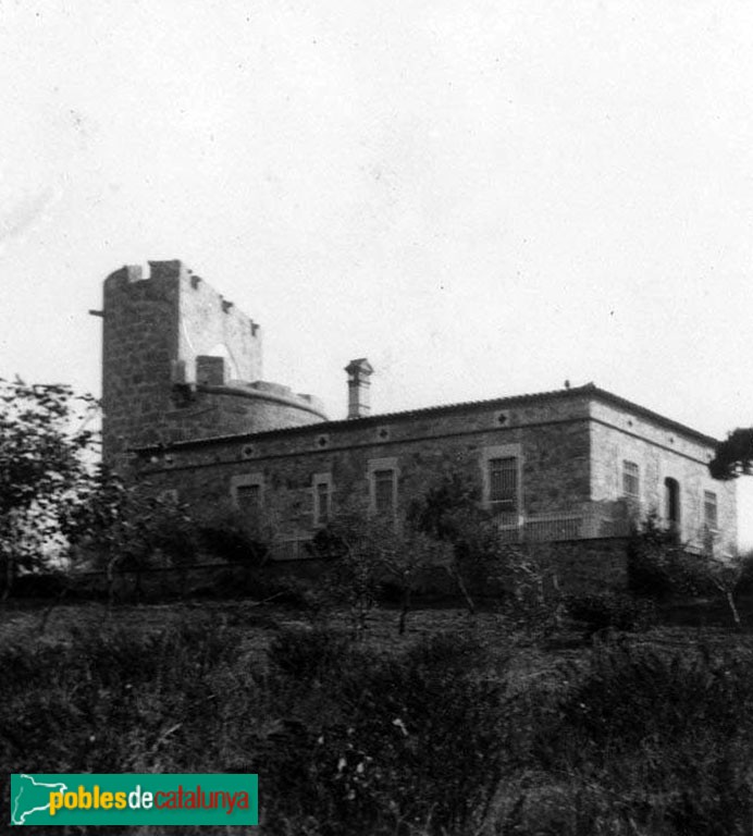 Palafrugell - Torre de Calella de Palafrugell (Foto: Josep de Cabanyes -Arxiu fotogràfic C.E.C.-, 1930) Palafrugell - Torre de Calella de Palafrugell