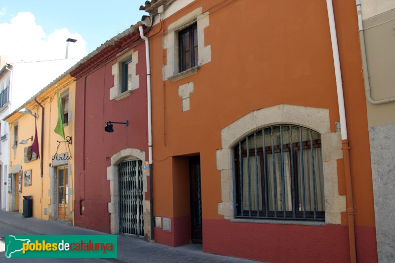 Palafrugell - Cases del carrer Sant Sebastià