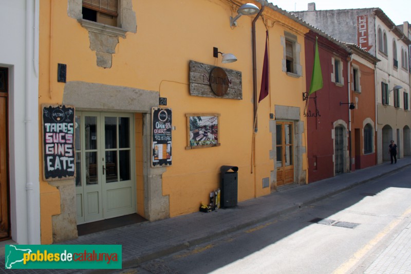 Palafrugell - Cases del carrer Sant Sebastià