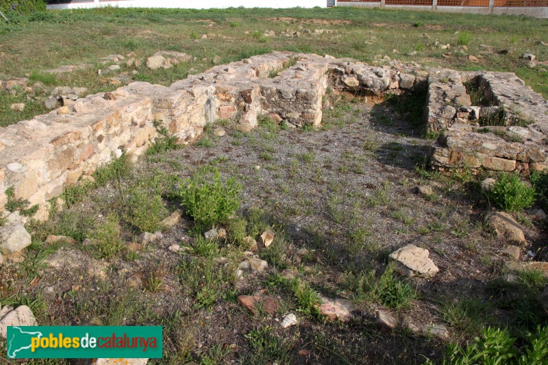 Santa Cristina d'Aro - Ruïnes de l'església paleocristiana