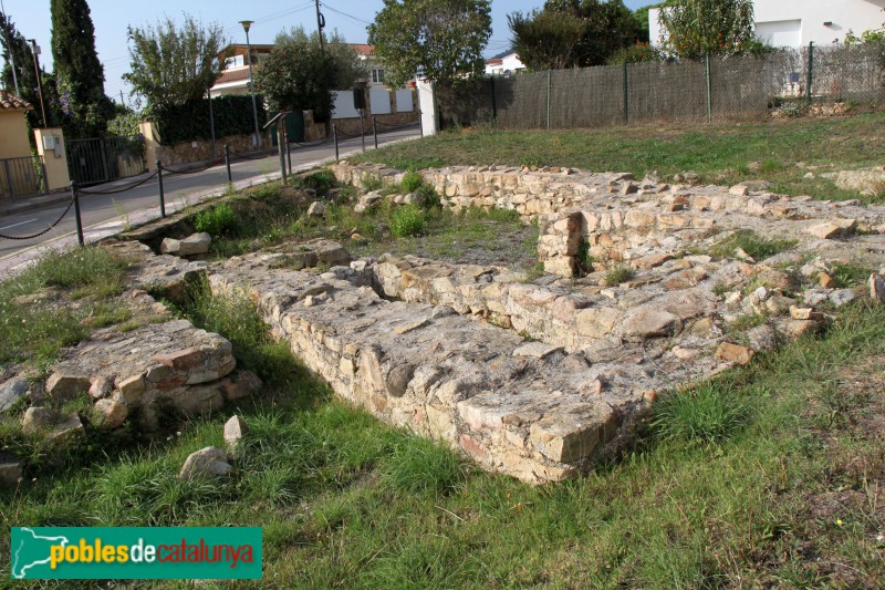 Santa Cristina d'Aro - Ruïnes de l'església paleocristiana