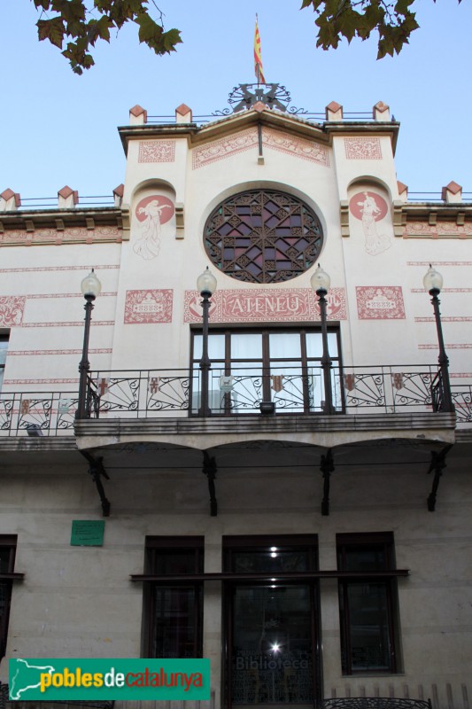 Canet de Mar - Ateneu Canetenc (Foto: Albert Esteves, 2017) Canet de Mar - Ateneu Canetenc
