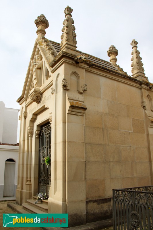 Canet de Mar - Panteó Magdalena Casals (Foto: Albert Esteves, 2017) Canet de Mar - Panteó Magdalena Casals