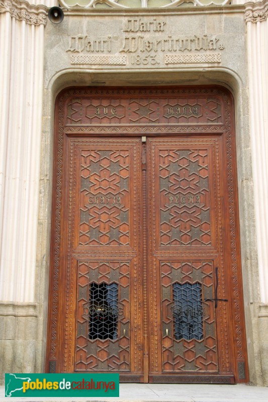 Canet de Mar - Santuari de la Misericòrdia, portada