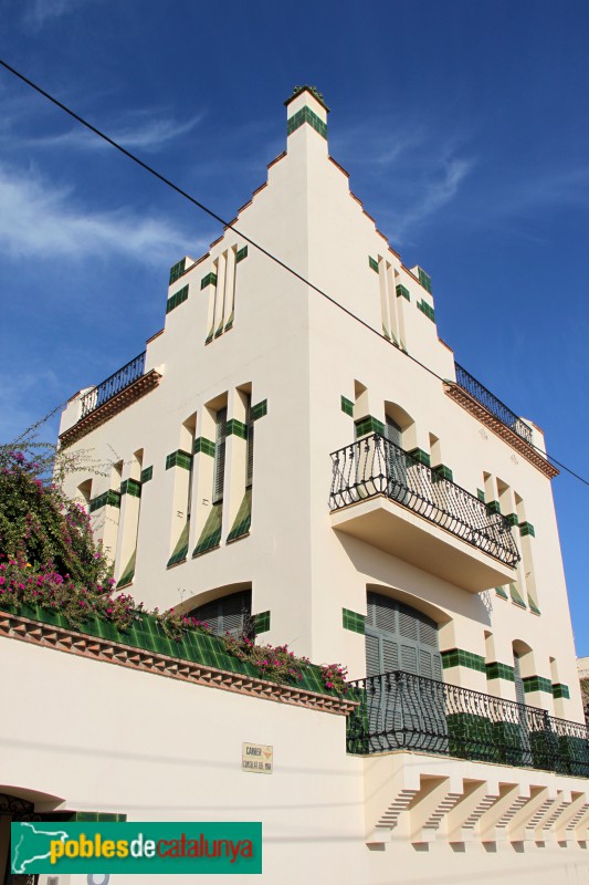 Sant Pol - Cal Doctor Roura (Foto: Albert Esteves, 2017) Sant Pol - Cal Doctor Roura