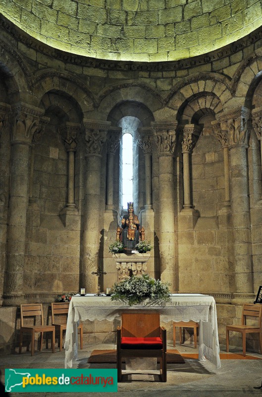 Sant Martí Sarroca - Església de Santa Maria (Foto: Alberto González Rovira, 2018) Sant Martí Sarroca - Església de Santa Maria