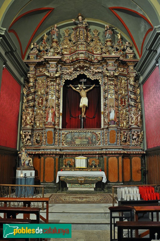 Sant Martí Sarroca - Església de Santa Maria (Foto: Alberto González Rovira, 2018) Sant Martí Sarroca - Església de Santa Maria