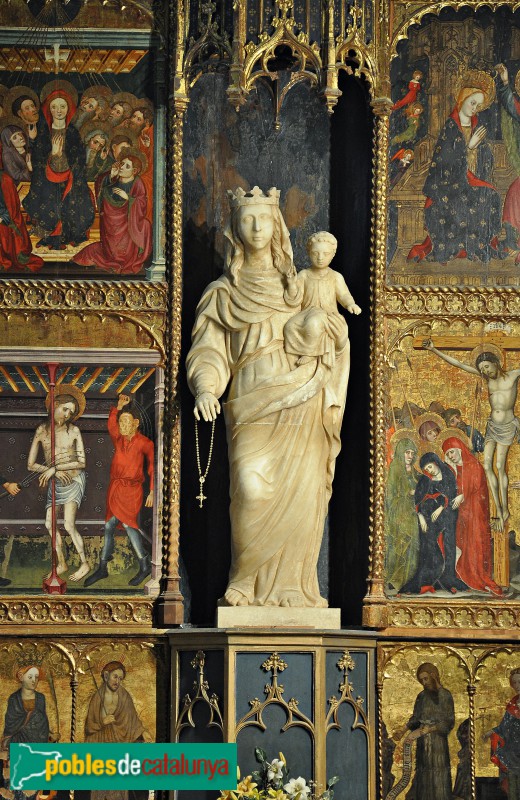 Sant Martí Sarroca - Església de Santa Maria (Foto: Alberto González Rovira, 2018) Sant Martí Sarroca - Església de Santa Maria