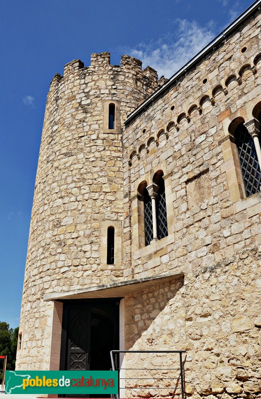 Castellet i la Gornal - Castell de Castellet, detall