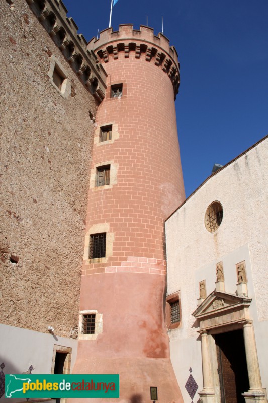 Castelldefels - Castell (Foto: Albert Esteves, 2018) Castelldefels - Castell