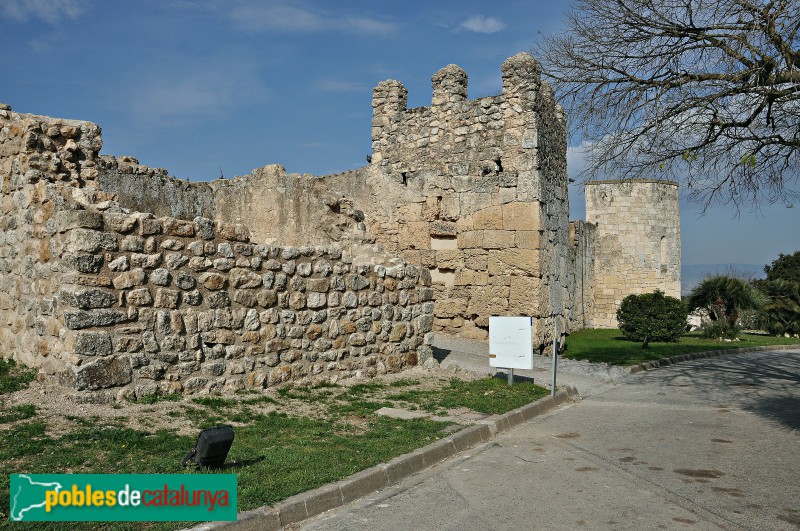 Olèrdola - Muralla