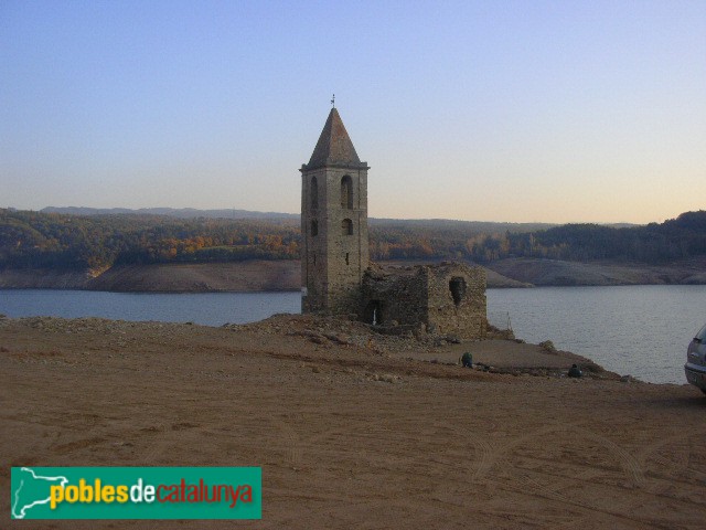 Sant Romà de Sau. Església vella