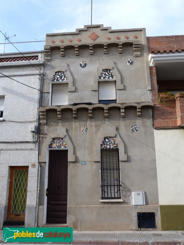 Gavà - Casa modernista del carrer Artur Costa