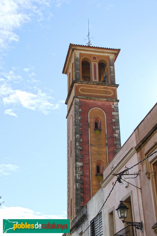 Viladecans - Església de Sant Joan, campanar