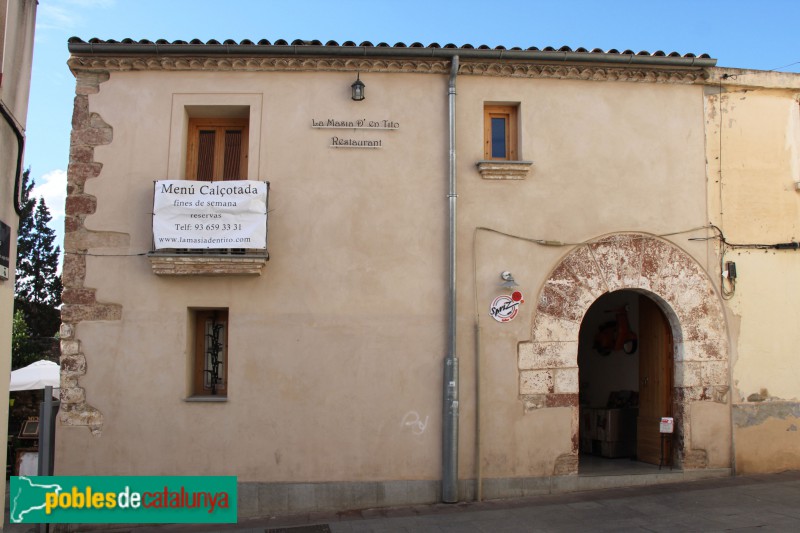 Viladecans - Cal Carcereny (Foto: Albert Esteves, 2018) Viladecans - Cal Carcereny