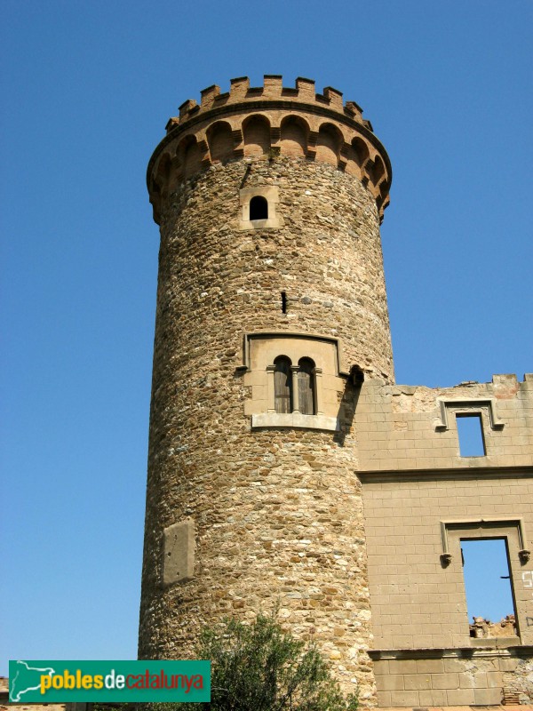 Santa Coloma de Cervelló - Torre Salvana (o Salbana) (Foto: Albert Esteves, 2008) Santa Coloma de Cervelló - Torre Salvana (o Salbana)