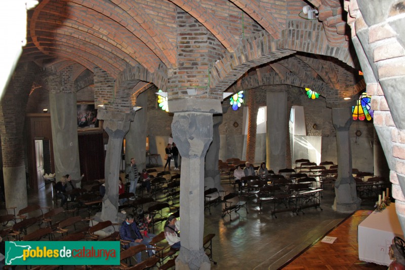 Colònia Güell - Cripta (interior)