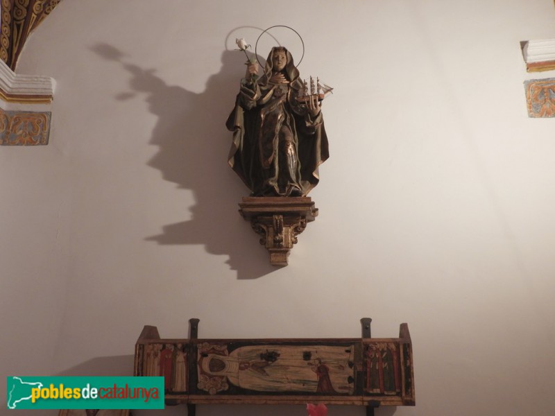 Cervelló - Església de Santa Maria (Foto: Valentí Pons, 2018) Cervelló - Església de Santa Maria