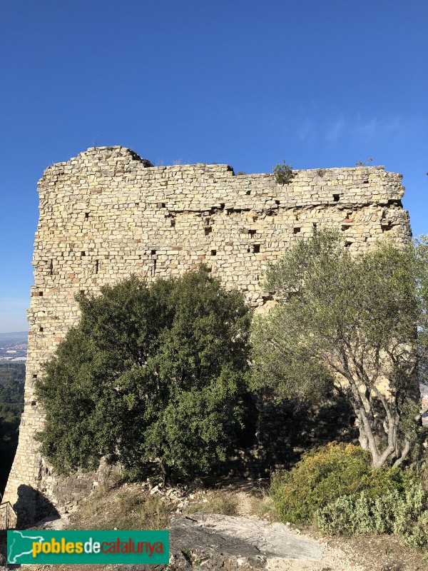 Gelida - Castell (Foto: Eloy Guirao, 2018) Gelida - Castell