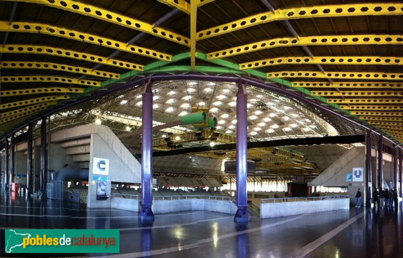 Barcelona - Palau Sant Jordi, interior