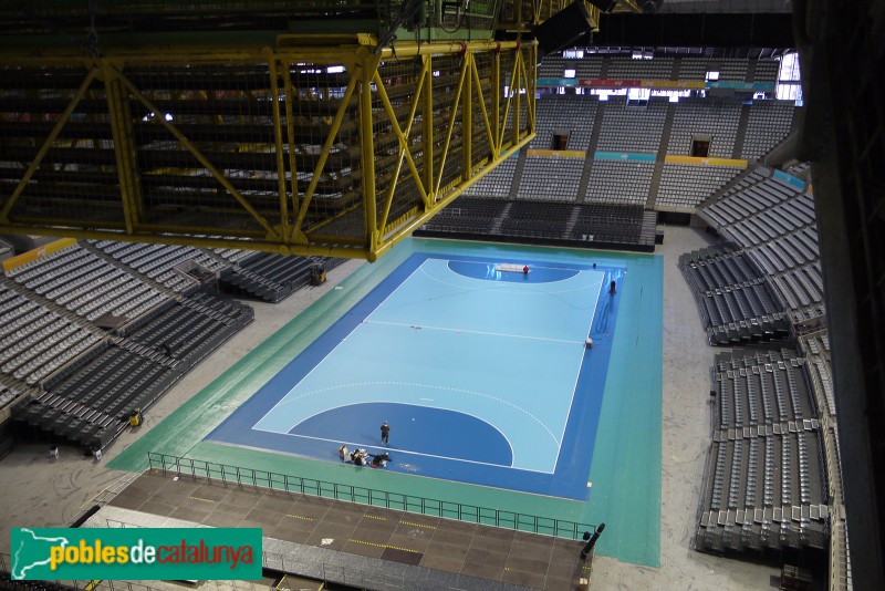 Barcelona - Palau Sant Jordi, interior