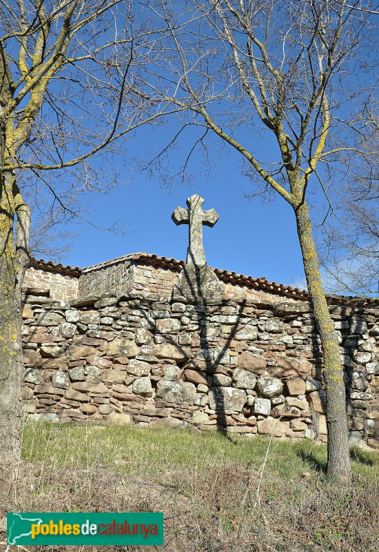 Collsuspina - Creu del cementiri de Sant Cugat de Gavadons