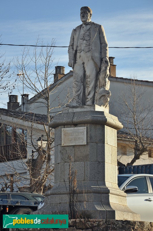 Castellterçol - Monument a Cebrià Calvet