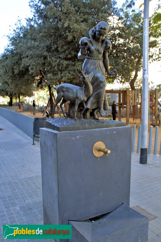Barcelona - Font de Blancaneu (Foto: Albert Esteves, 2018) Barcelona - Font de Blancaneu
