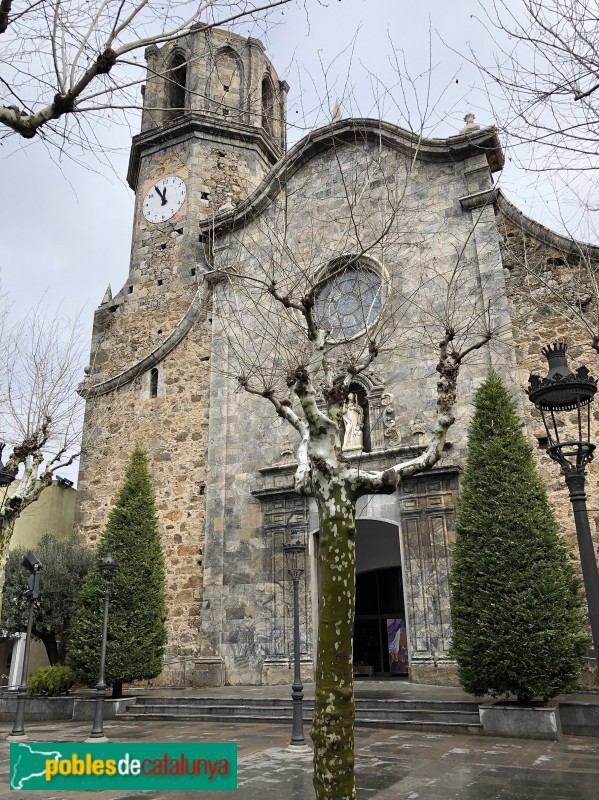 Malgrat de Mar - Església de Sant Nicolau (Foto: Eloy Guirao, 2018) Malgrat de Mar - Església de Sant Nicolau
