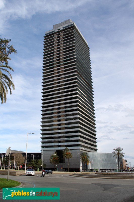 Barcelona - Torre Mapfre (Foto: Albert Esteves, 2018) Barcelona - Torre Mapfre