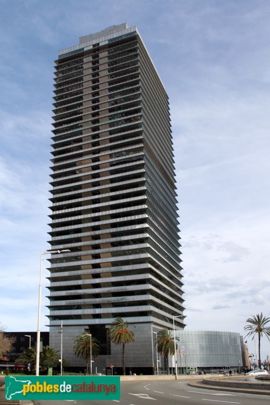Barcelona - Torre Mapfre (Foto: Albert Esteves, 2018) Barcelona - Torre Mapfre