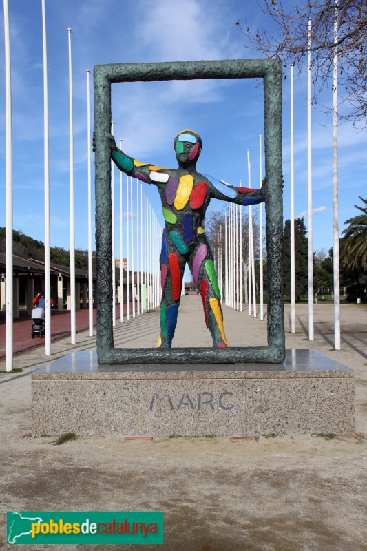 Barcelona - Escultura Marc