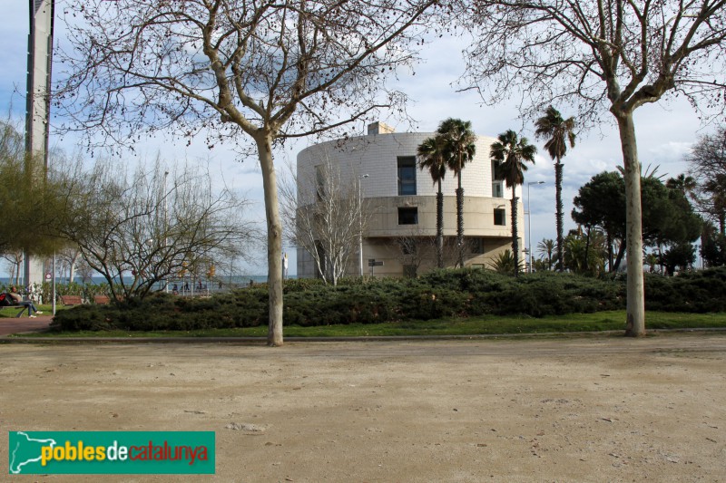 Barcelona - Centre Meteorològic de la Vila Olímpica (vista aèria)