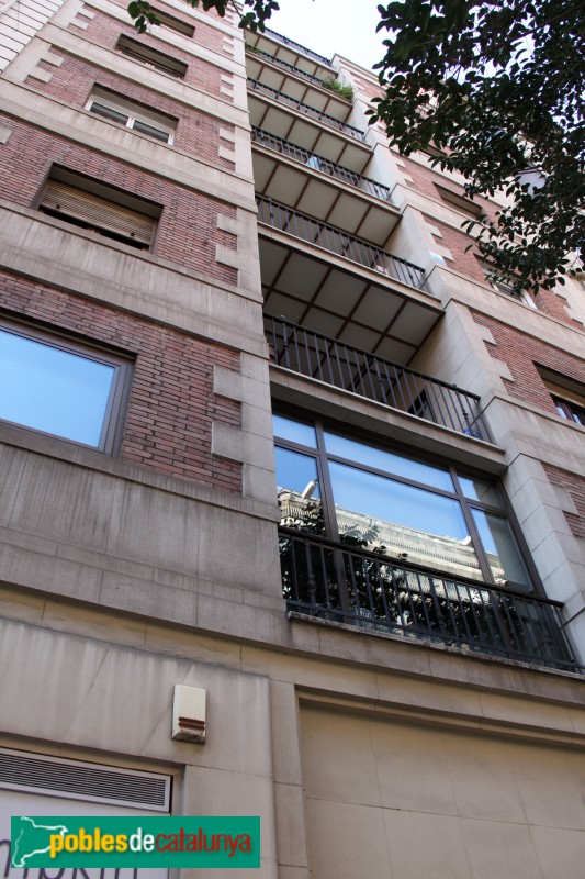 Barcelona - Muntaner, 263 (Foto: Albert Esteves, 2018) Barcelona - Muntaner, 263