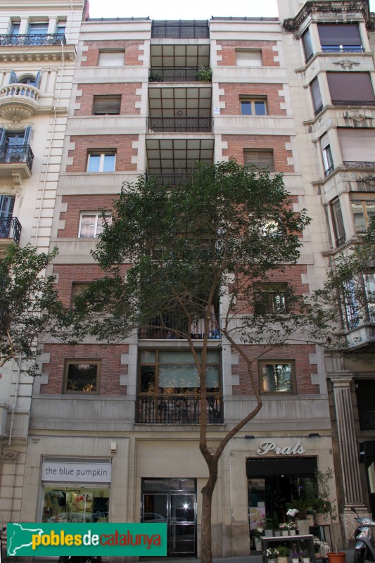 Barcelona - Muntaner, 263 (Foto: Albert Esteves, 2018) Barcelona - Muntaner, 263