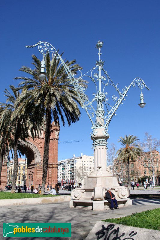 Barcelona - Fanals de passeig Lluís Companys