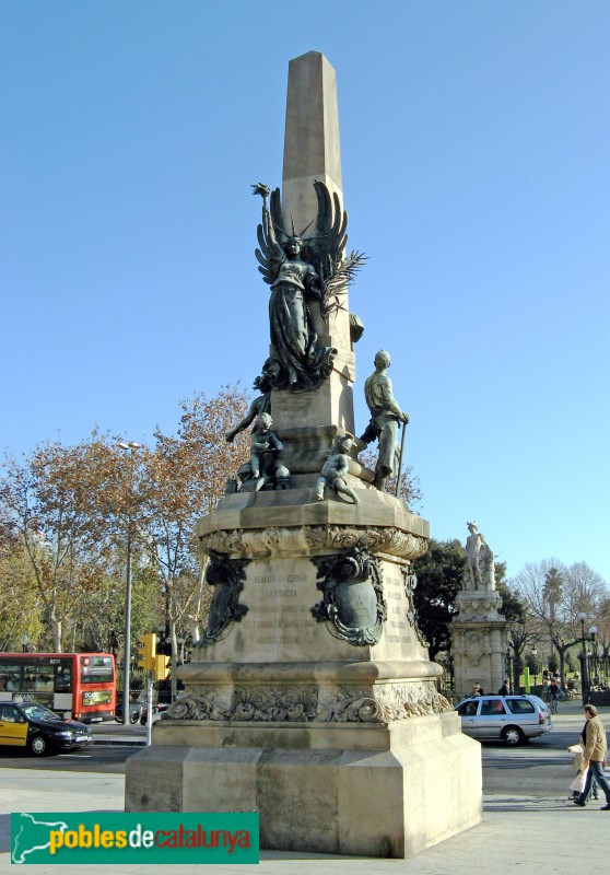 Barcelona - Monument a Rius i Taulet