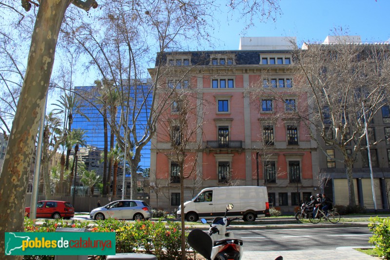 Barcelona - Palau del marquès de Santa Isabel (Foto: Albert Esteves, 2018) Barcelona - Palau del marquès de Santa Isabel