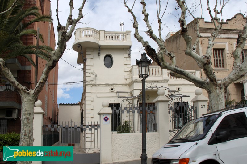 Santa Coloma de Gramenet - Casa del passeig Mn. Jaume Gordi, 27