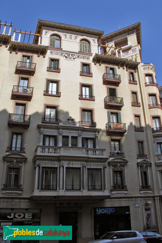 Barcelona - Balmes, 360-366 (Foto: Albert Esteves, 2018) Barcelona - Balmes, 360-366