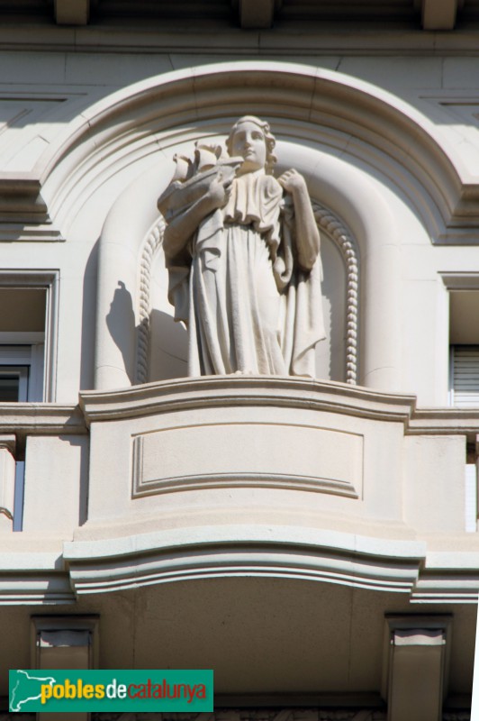 Barcelona - Muntaner, 458-460 (Foto: Albert Esteves, 2018) Barcelona - Muntaner, 458-460