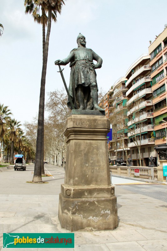 Barcelona - Monument a Roger de Llúria