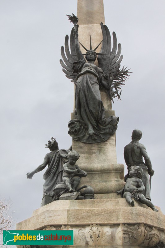 Barcelona - Monument a Rius i Taulet