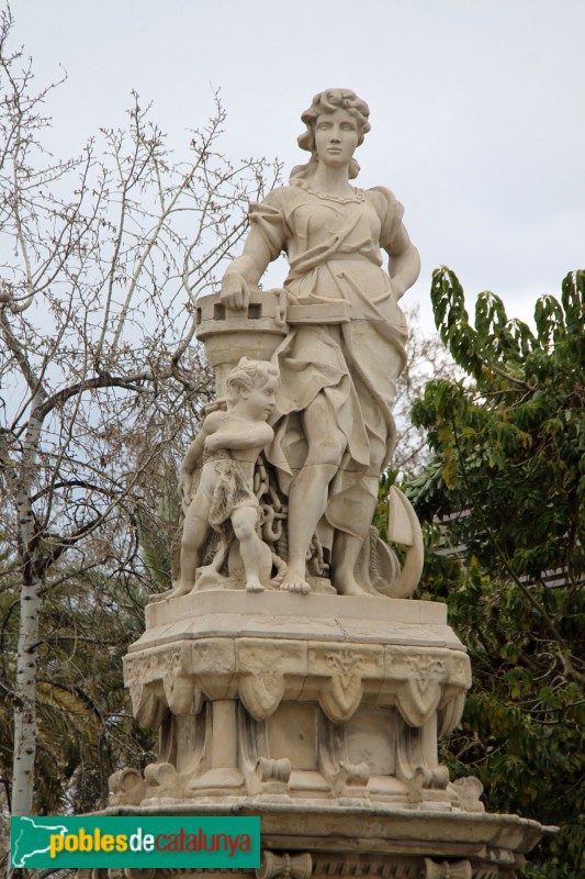 Barcelona - Parc de la Ciutadella - La Marina (Foto: Albert Esteves, 2018) Barcelona - Parc de la Ciutadella - La Marina
