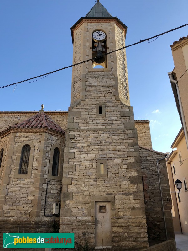Castellfollit de Riubregós - Església del Roser (Foto: Eloy Guirao, 2018) Castellfollit de Riubregós - Església del Roser