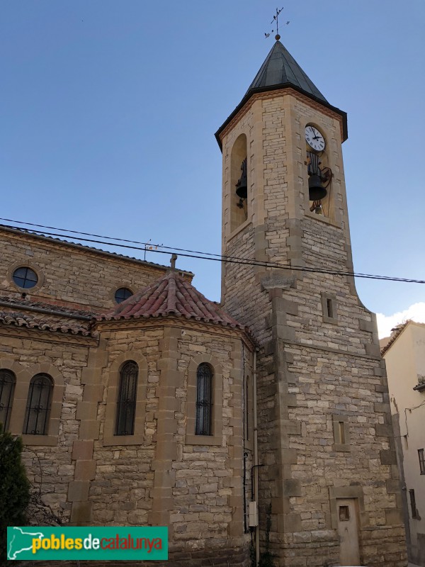 Castellfollit de Riubregós - Església del Roser (Foto: Eloy Guirao, 2018) Castellfollit de Riubregós - Església del Roser
