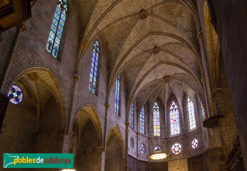 Barcelona - Monestir de Pedralbes, església (Foto: José Aguado, 2018) Barcelona - Monestir de Pedralbes, església