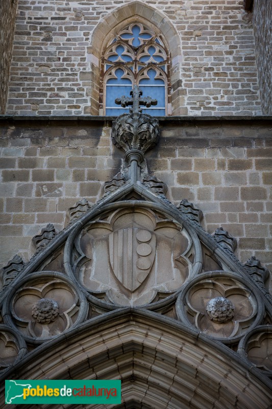 Barcelona - Monestir de Pedralbes, església (Foto: José Aguado, 2018) Barcelona - Monestir de Pedralbes, església